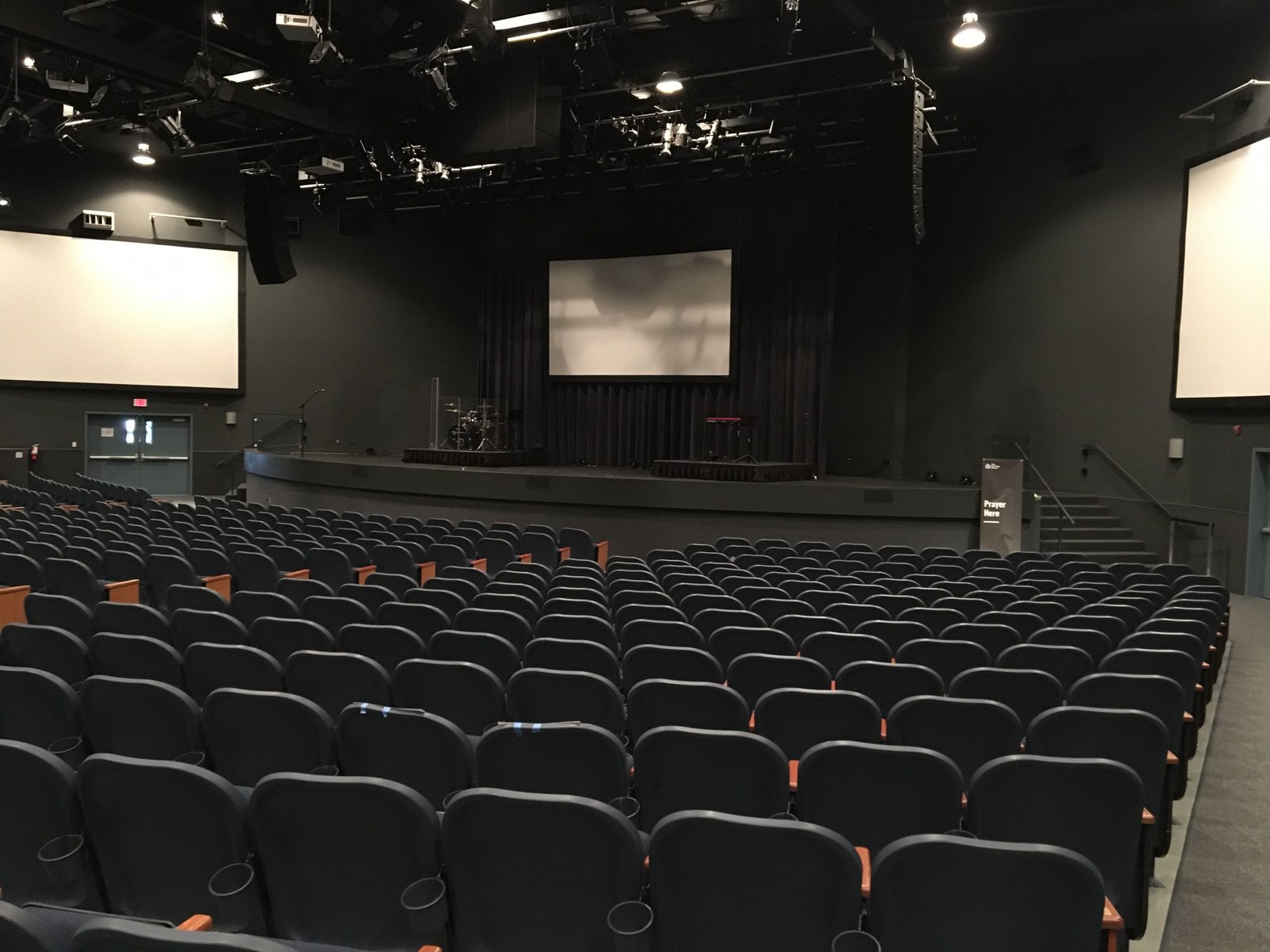 Stage lighting and production for a TECHBOAR conference